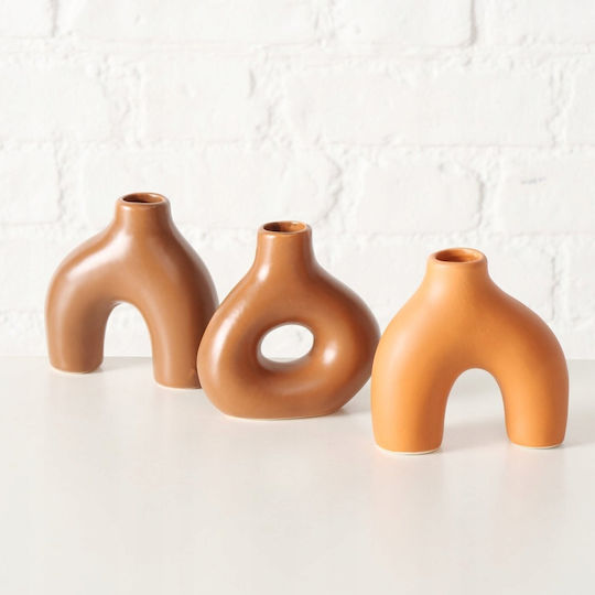 Boltze Set Decorative Ceramic Vases Metty Y10cm 10pcs