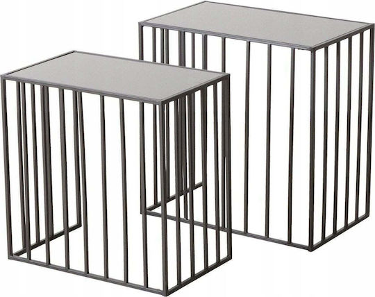 Rectangular Central Coffee Table Glass Dominant Black 2 Pieces LxW approx Rectangular Central Coffee Table Glass Dominant Black 2 Pieces LxW approx