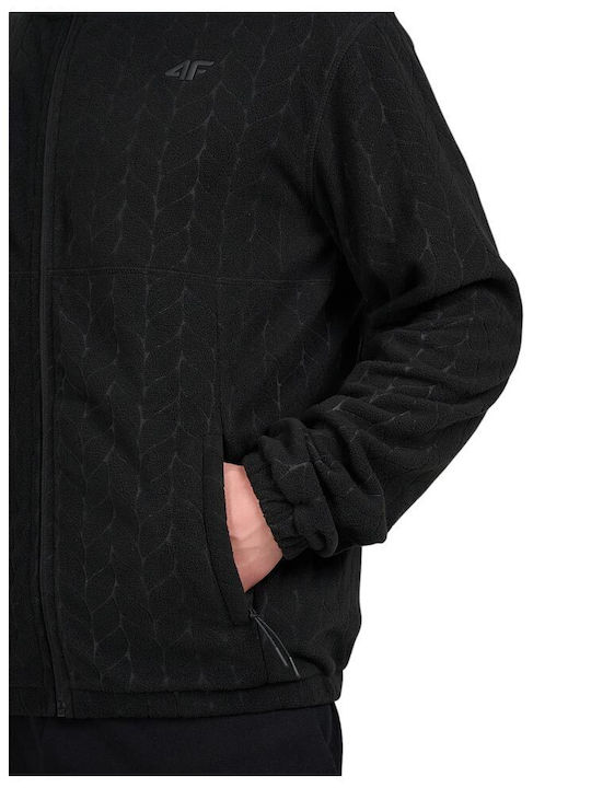 Jachetă bărbătească Fleece Neagră
