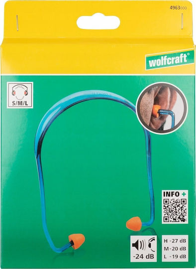 Wolfcraft 4963000 Ohrstöpsel mit Band