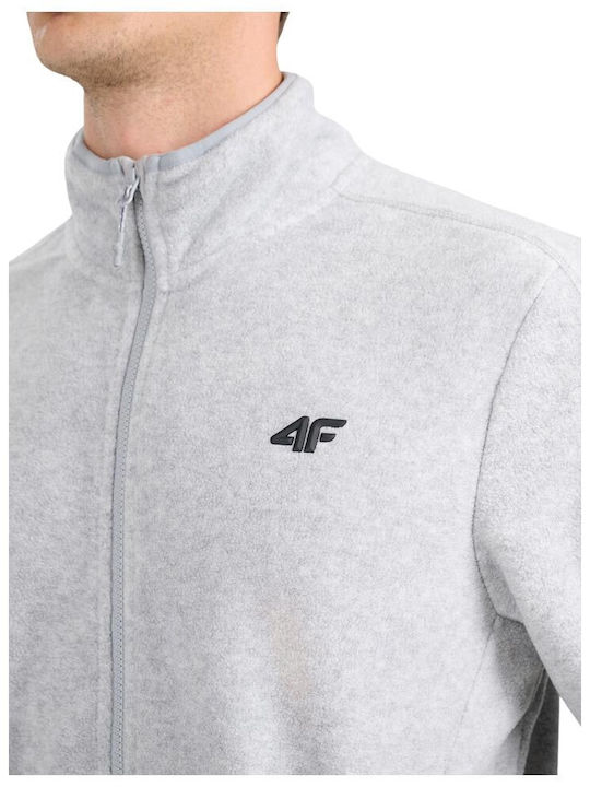 Cardigan bărbătesc Fleece Gri