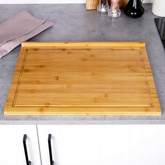 Nava Terrestrial Wooden Brown Chopping Board 48x38cm