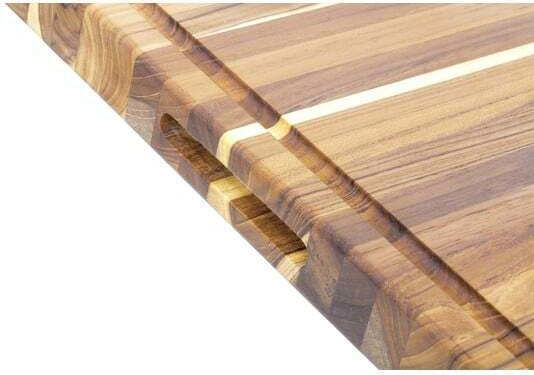 Teak Wonder Rectangular Wooden Chopping Board 61x46cm