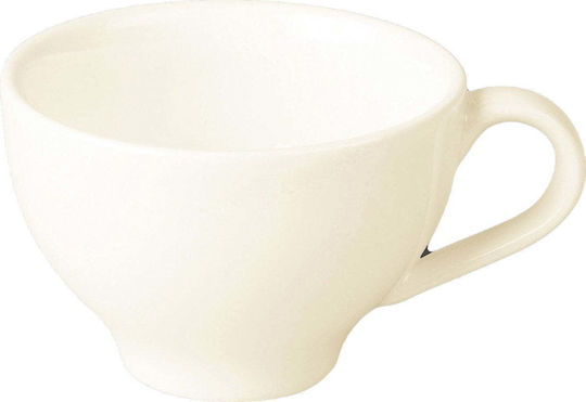 Rak Ceramics Κούπα από Πορσελάνη Καφέ 220ml 12τμχ