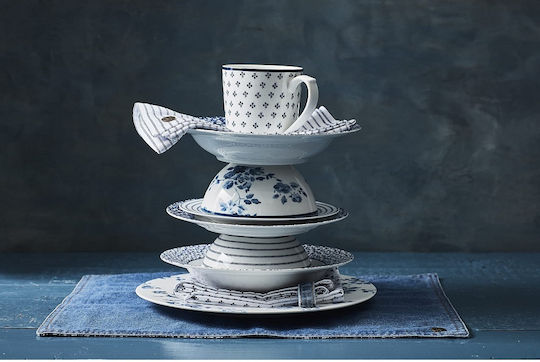 Laura Ashley Κούπα Κεραμική Μπλε