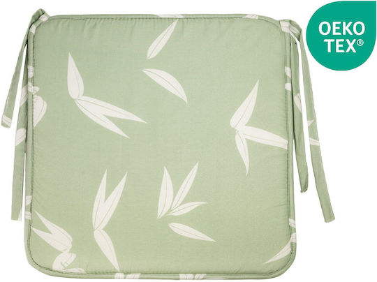 Zakartex Garden Chair Cushion Bamboo Green 40x40cm.