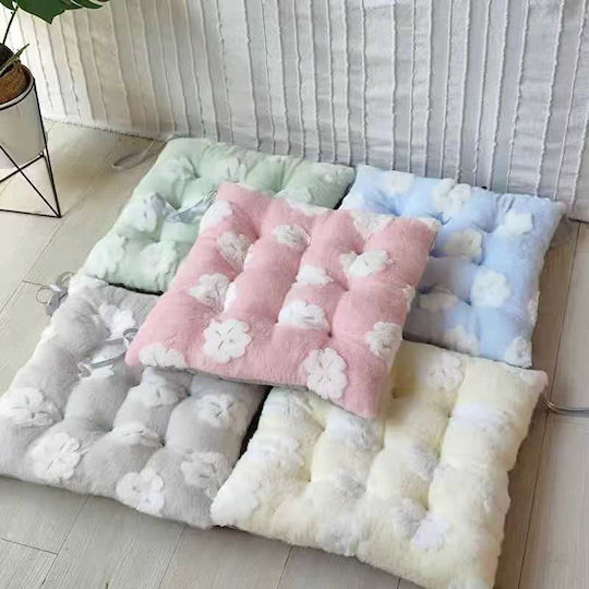 Garden Chair Cushion Pink 40x40cm