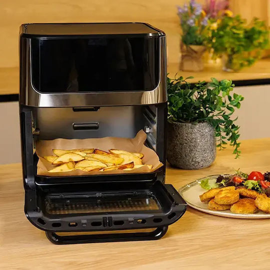 Eurolamp Heißluftfritteuse 5Es Schwarz 300-70040