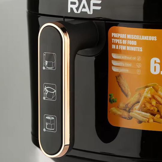 Raf R5330 Air Fryer 6lt Black