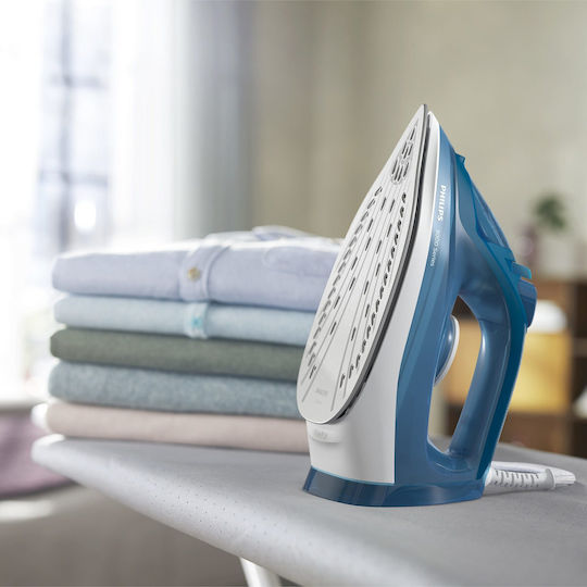 Philips Steam Iron 2600W with Ceramic Plate and Continuous Steam Supply 40g/min