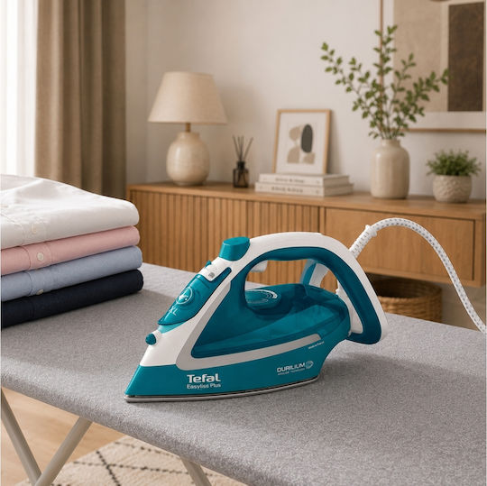 Tefal EASYGLISS Fier de Călcat cu Aburi 2500W cu Debit Continu de Abur 45g/min