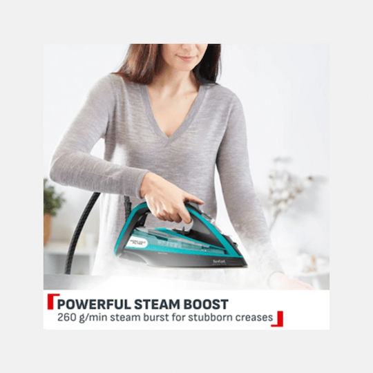 Tefal ULTIMATE PURE Steam Iron 3200W with Continuous Steam Supply 60g/min