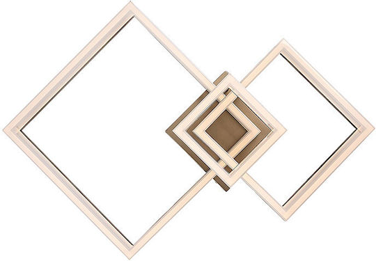 Rabalux Amilia Smart Mount Ceiling Light Gold With Integrated LED