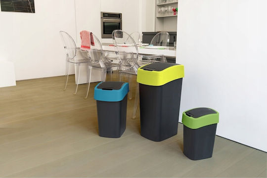 Curver Kunststoff Mülleimer Schwarz 45lt Curver Kunststoff Mülleimer Schwarz 45lt