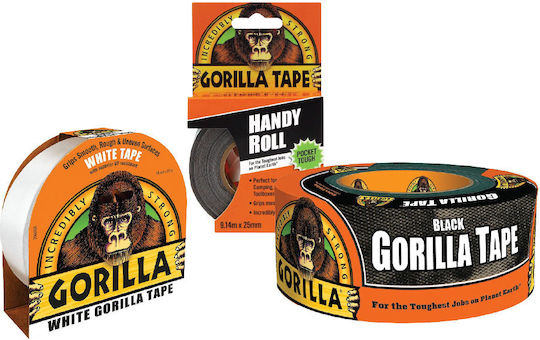 Gorilla Сребристо Самозалепваща Лента за тъкани Silver 48ммx32м 1бр