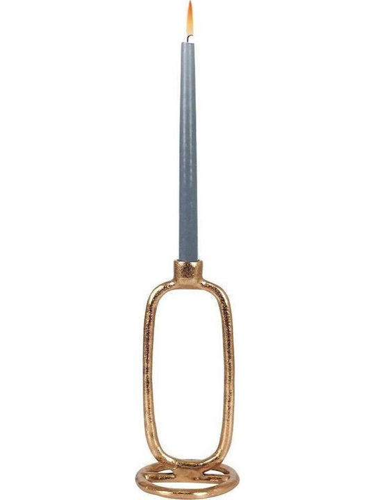 Koopman Kerzenhalter Aus Aluminium In Bronzefarbe 10x2x24cm