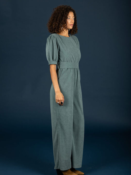 Damenteil Jumpsuit Petrol