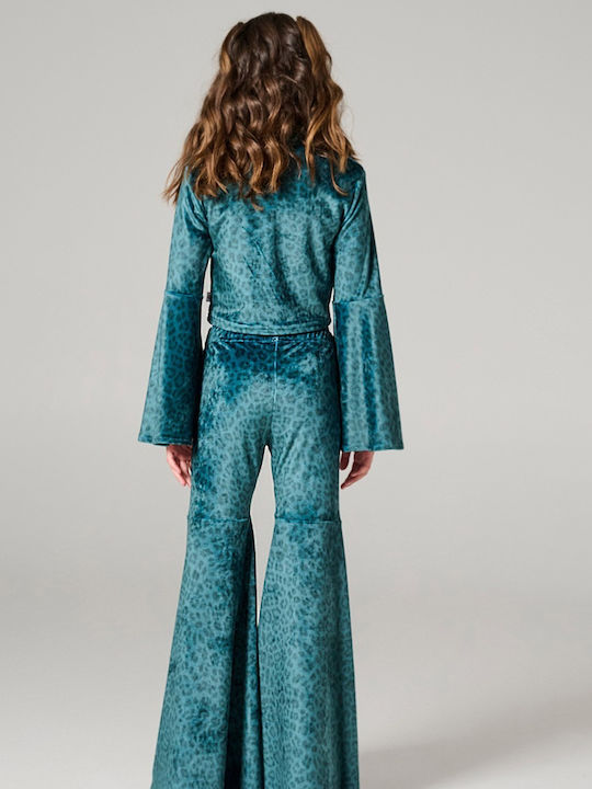 Kids Set with Leggings Winter 2 Pieces Petrol