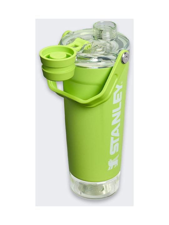 Stanley Shaker Πρωτεΐνης 600ml Ανοξείδωτο Πράσινο