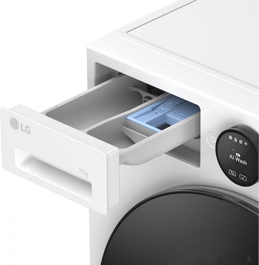 LG Washing Machine 11kg With Steam Technology 1400 Turns F4X7011TWB