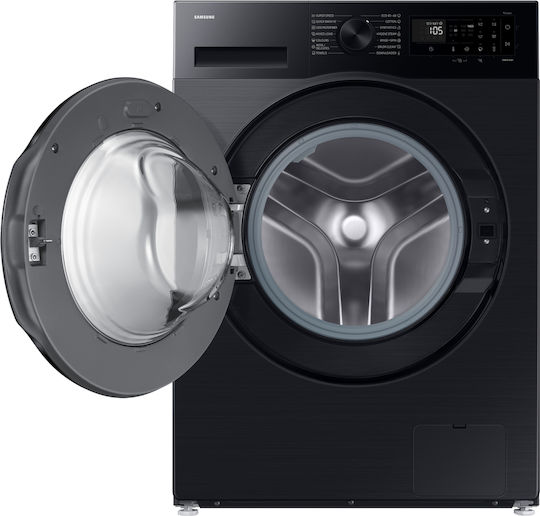 Samsung Washing Machine 9kg with Steam Technology 1400 Rounds Ecobubble Black WW90DG5G34ABLE