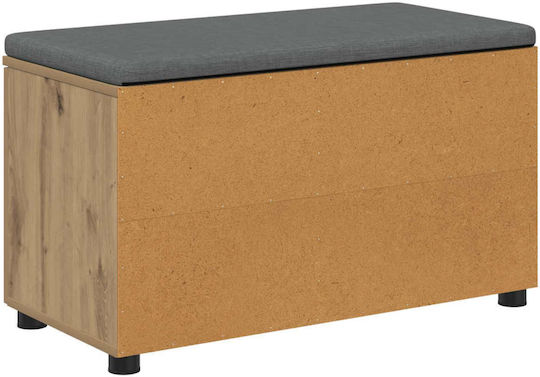 Hallway Furniture with Shoe Rack & Bench Oak 80x38x46cm