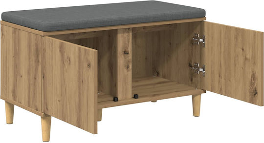 Мебел за антре с Пейка Дъб 80x38x46см