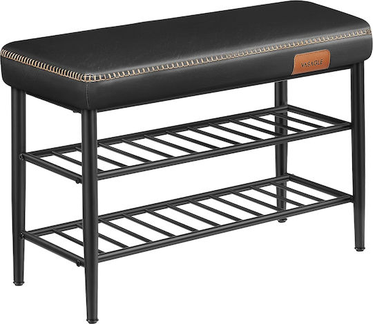 Mobilier Hol cu Suport pentru Pantofi și Bancă 80x30x50εκ.