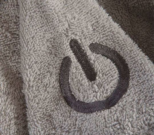 Nef-Nef Homeware Kids Hooded Bathrobe Color Kids L.grey