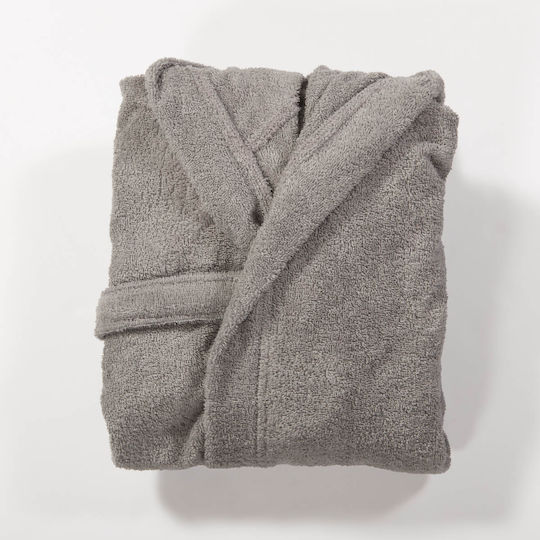 Nef-Nef Homeware Kids Hooded Bathrobe Color Kids L.grey