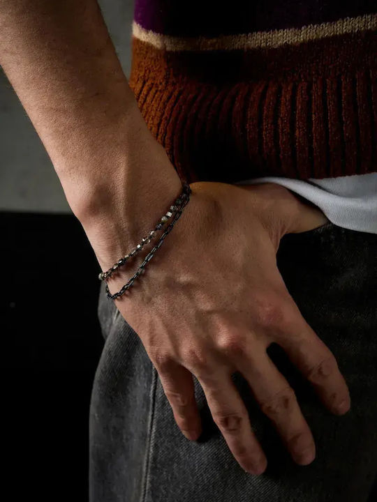SteweHome Damentäuberarmband aus Silber Vergoldet