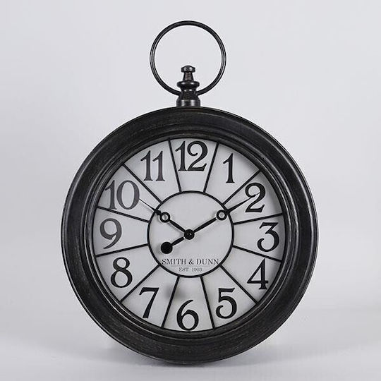Antikes Wanduhr Kunststoff Bronze 59.2x5.8cm