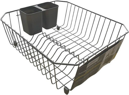 Sidirela Loft Sink Strainer Metallic Gray 36x32x14cm