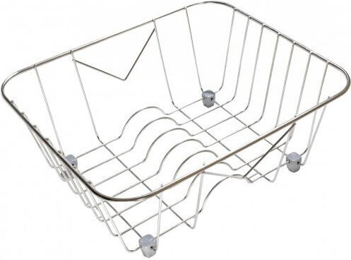 Sanitec No13 Abtropfkorb Inox Silber 37x33cm