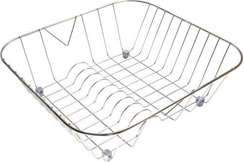 Sanitec No13 Abtropfkorb Inox Silber 37x33cm
