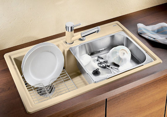 Blanco Sitǎ Pentru Chiuvetǎ Inox Argintiu 28.6x36.6x6.1cm