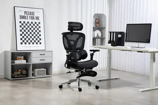 Active Jet Yk848 Καρέκλα Γραφείου Black Active Jet Yk848 Καρέκλα Γραφείου Black