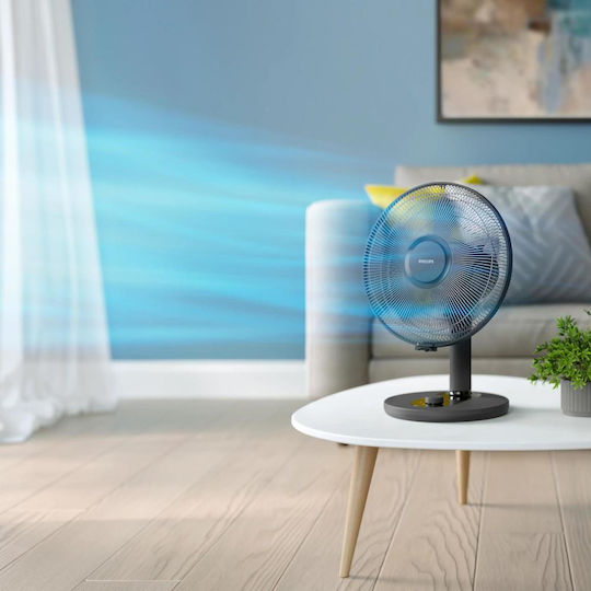 Philips Επιτραπέζιος Ανεμιστήρας 25W Διαμέτρου 15cm