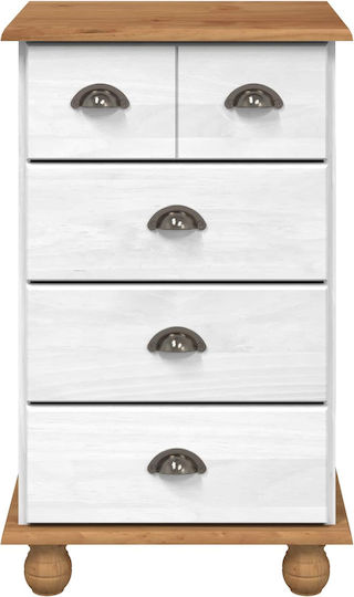 Συρταριέρα Κρεβατοκάμαρας White 45.8x40x79cm