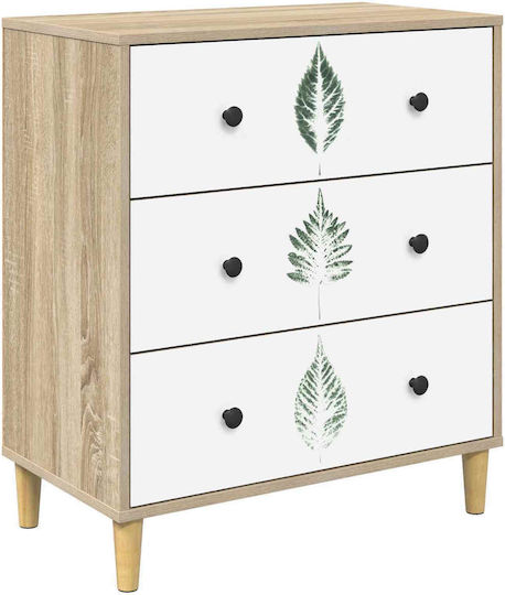 Comodă De Bucătărie Verde 66x36,5x75cm