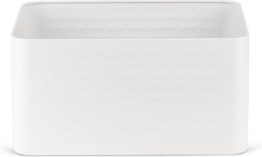 Edenberg Bread Box with Lid Inox White