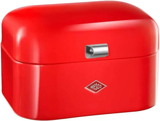 Wesco Cutie de pâine Metalic Roșie 28x17x22cm