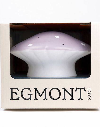 Egmont Led Kids Decorative Lamp Egmont Purple 26x26x20εκ.
