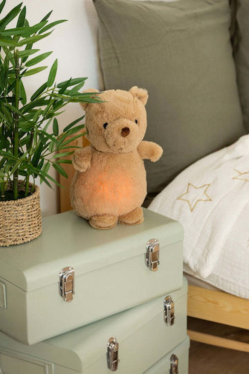 Atmosphera Kinder Tischlampe Braun 16cm