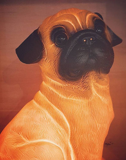 Egmont Led Παιδικό Διακοσμητικό Φωτιστικό Bulldog 27x20cm