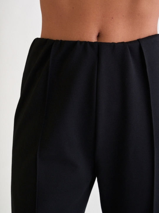 Damen Schwarz Set mit Hosen für Damen