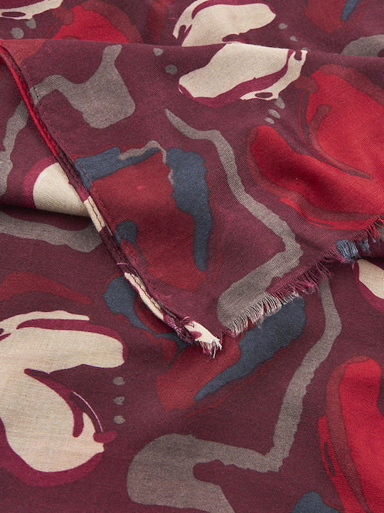 Verde Women's Burgundy Shawl