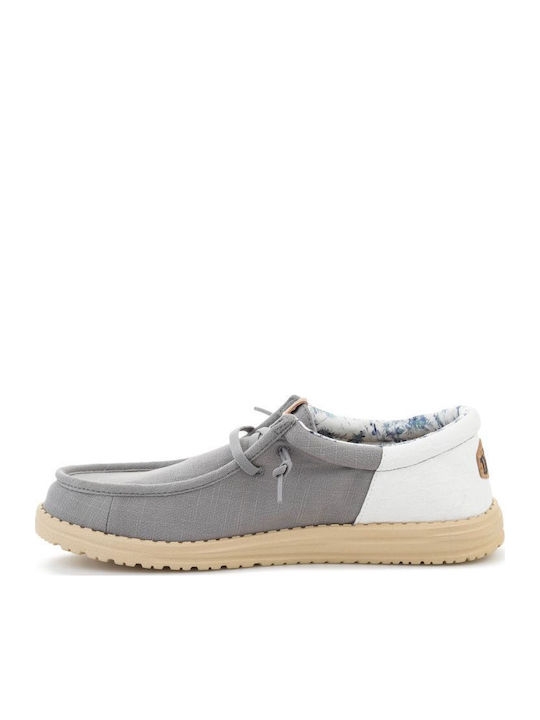 Wally Ανδρικά Loafers σε Γκρι Χρώμα Relaxed Fit