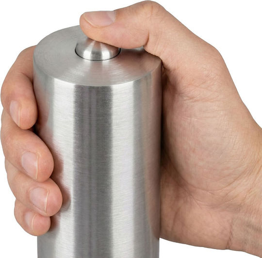 Eldom Elektrischer Salz- und Pfeffermühlen-Set Inox in Grau Farbe