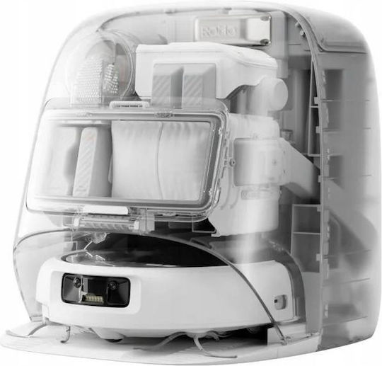 DJI Romo P Robot Vacuum Cleaner with Laser Mapping & 25000Pa Suction White